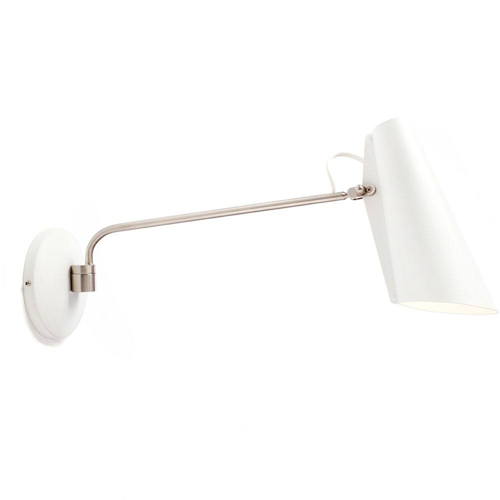 White/Chrome Wall Lamp O125