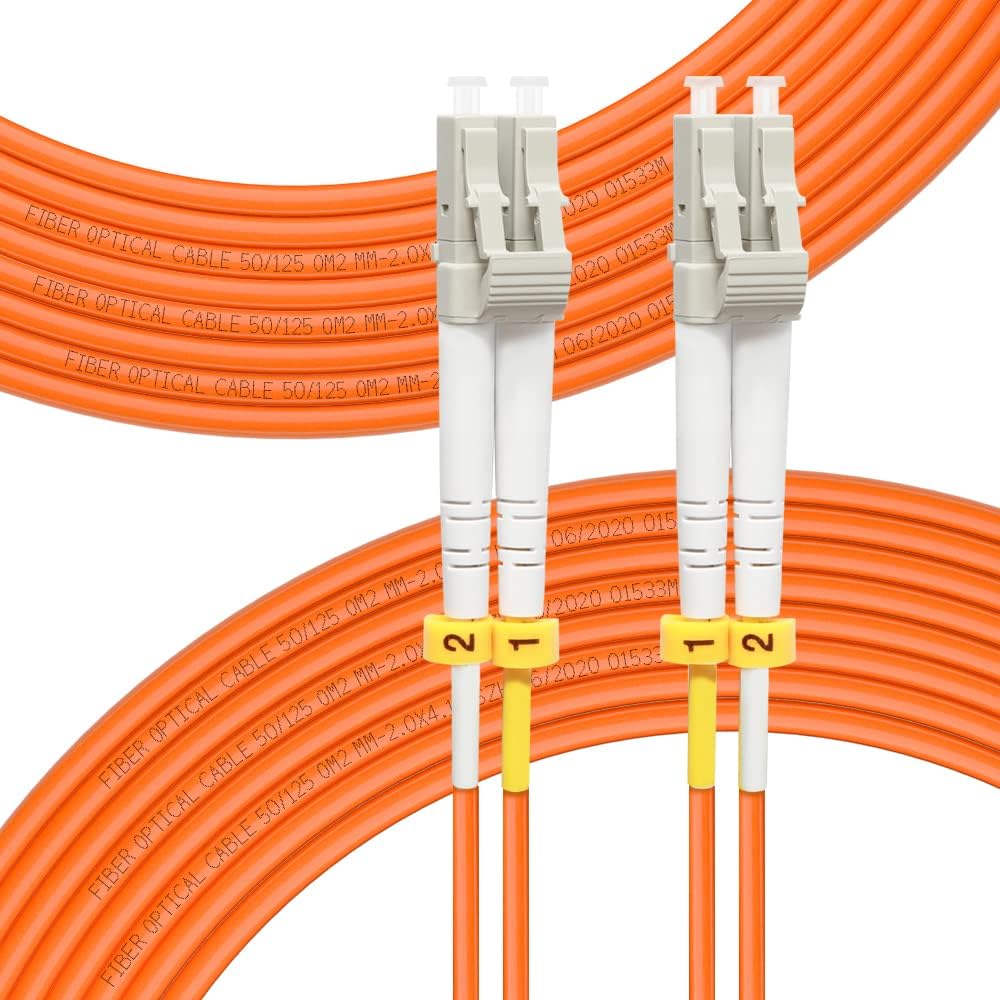 LC to LC OS2 200M Single Mode Duplex Fiber Optic Cable O6028