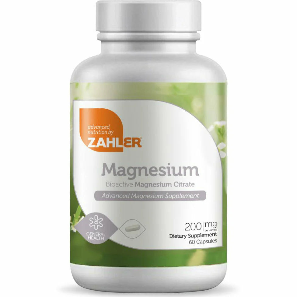 Magnesium Citrate 60 caps Q4496