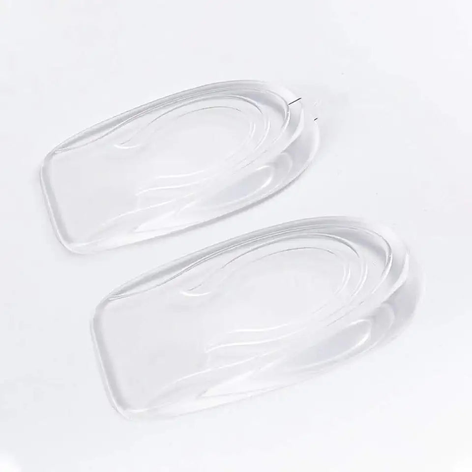 Silicone Gel Height Increase Insole Heel Lifting Inserts Arch Support Cushion I924