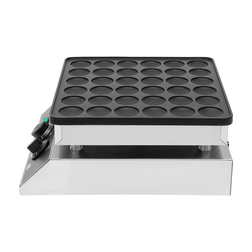 36Pcs Mini Dutch Pancake Baker Maker Electric Nonstick Waffle Maker 1000W E17843