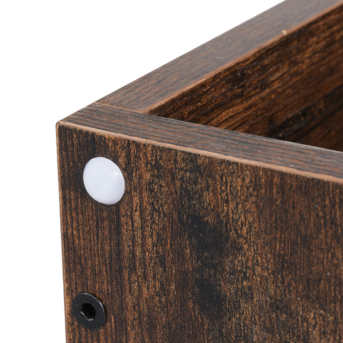 5-Tier Corner Shelf with USB Ports and Outlets Y6020