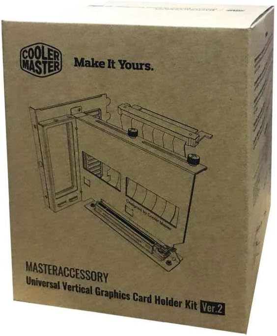 Vertical Graphics Card Holder Kit with 6.5in Riser Cable I68920