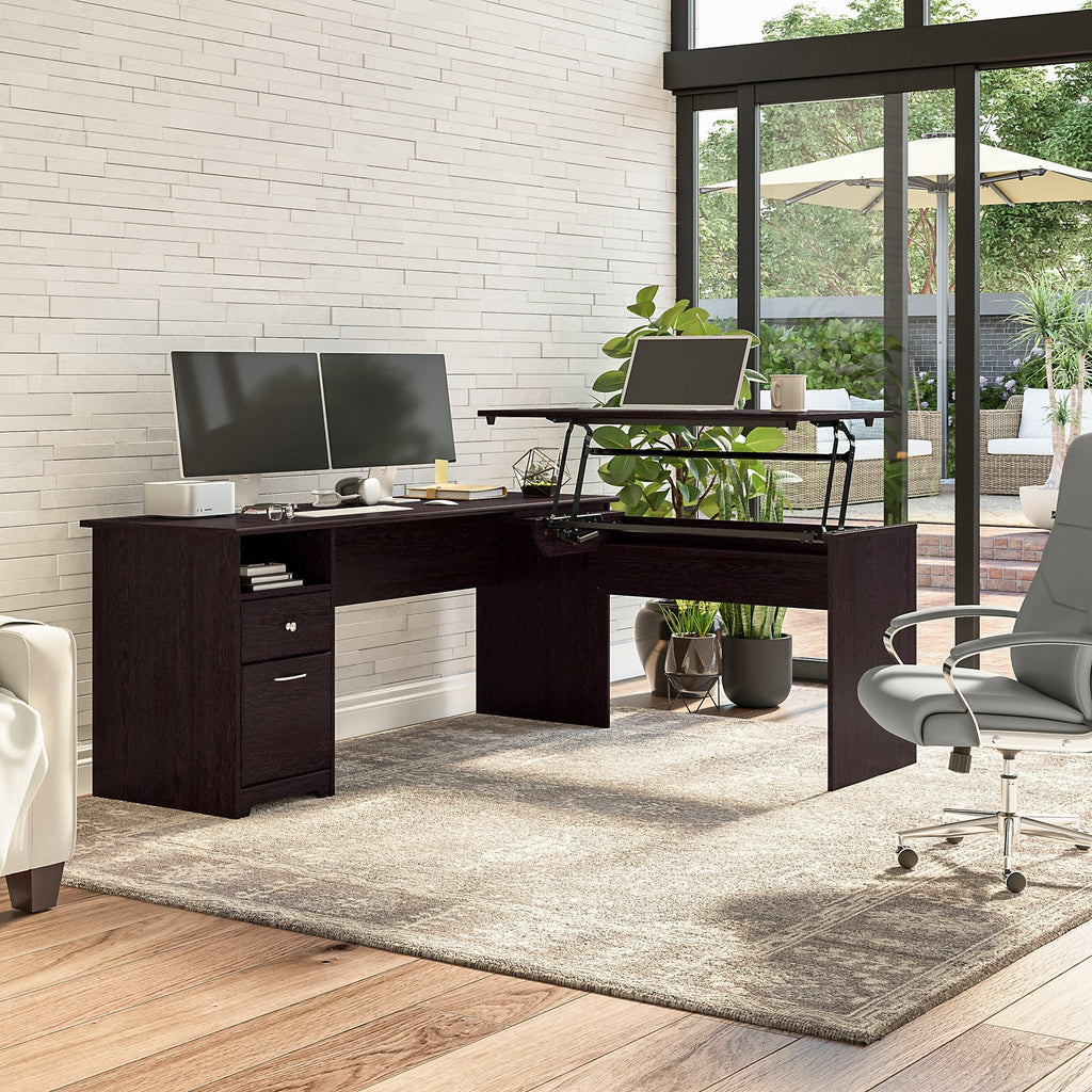 72W 3 Position L Shaped Desk A854195