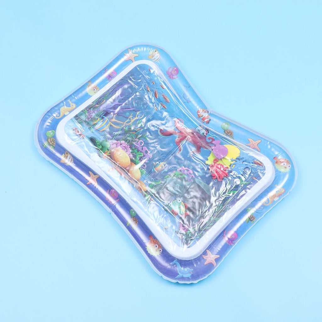 Inflatable Crawling Cushion Water Play Mat (Blue) M44086