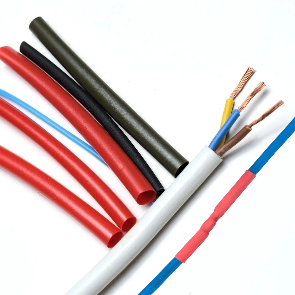 40mm Dia 16ft 4:1 Dual Wall Adhesive Lined Black Heat Shrink Tubing D298