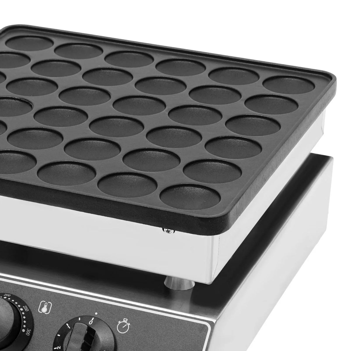 36Pcs Mini Dutch Pancake Baker Maker Electric Nonstick Waffle Maker 1000W E17843