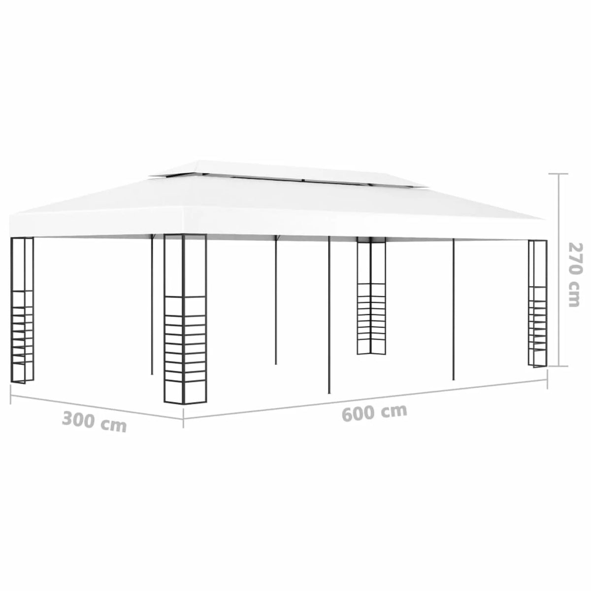 White Gazebo Marquee N649021
