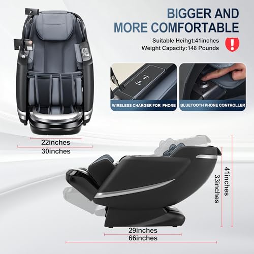 Full Body Zero Gravity SL-Track Shiatsu Massage Chair Z716