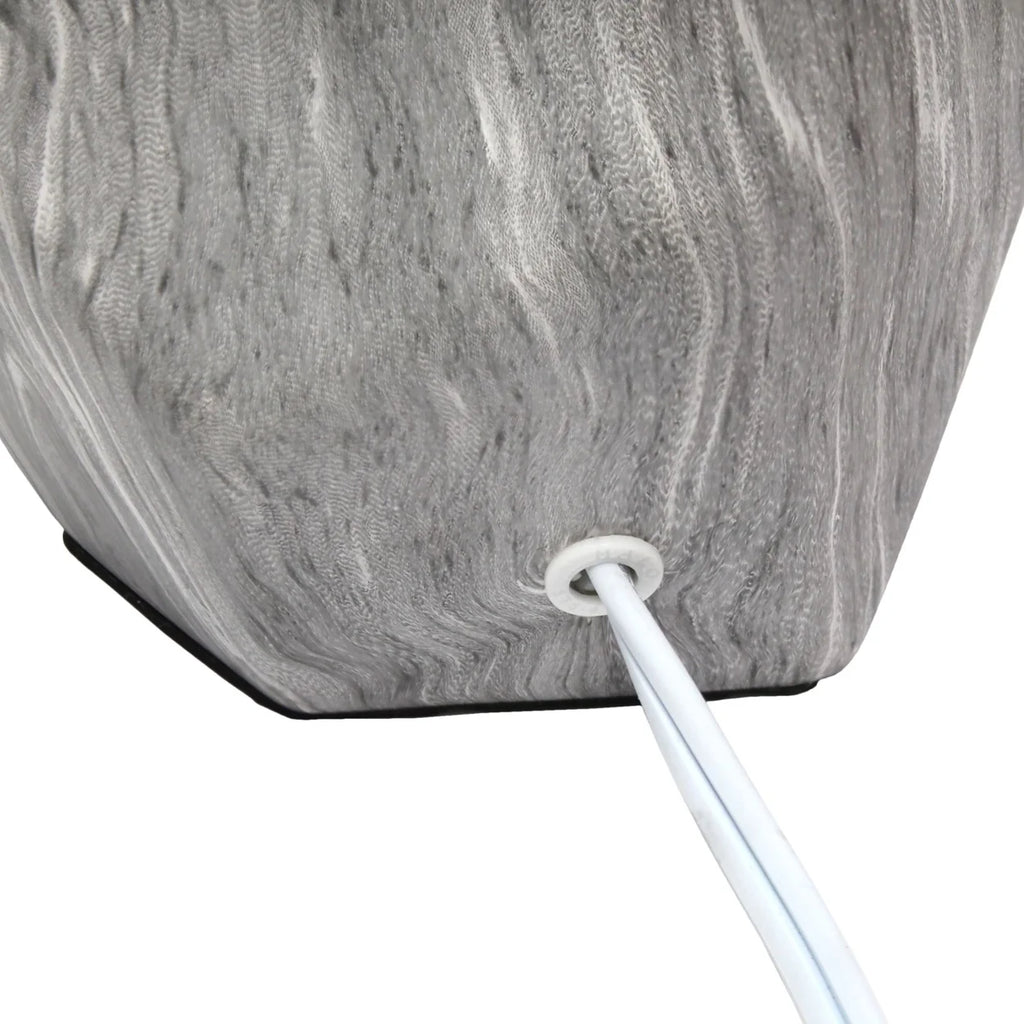 Aqua and Brown Table Lamp C532637