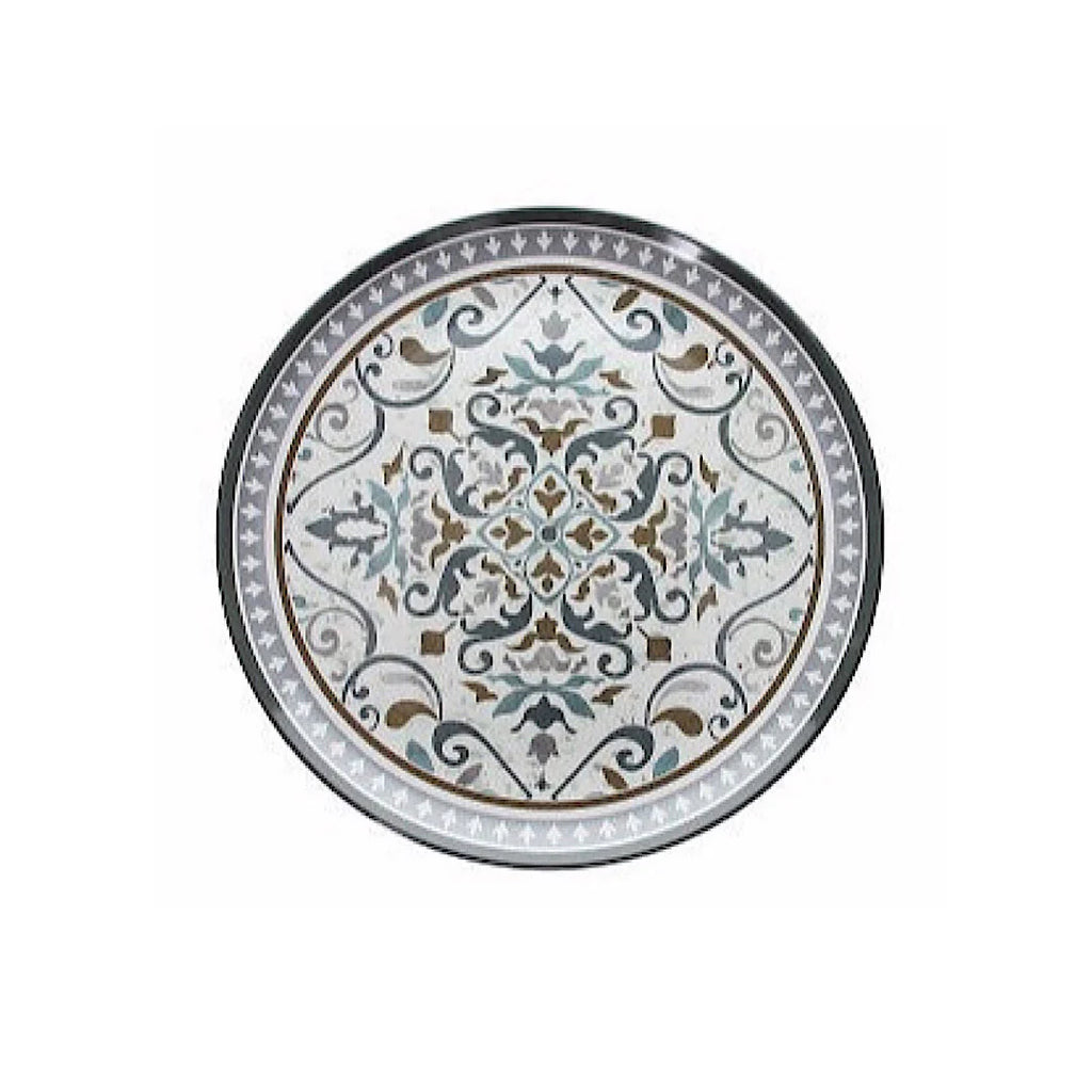 Melamine Round Tray 48x34cm X7721