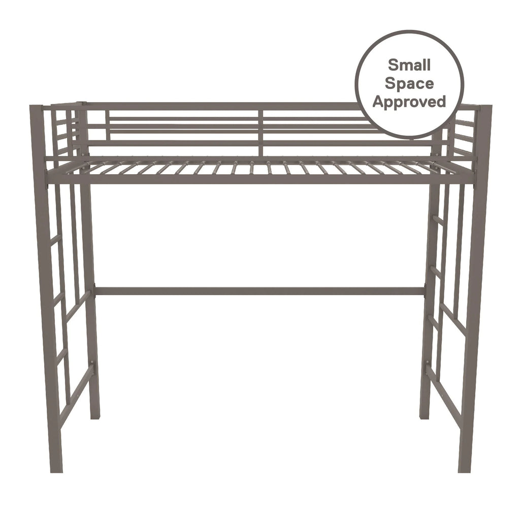 Twin Metal Loft Bed O7096